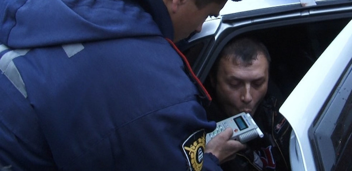 В прошлом году по вине пьяных водителей произошло 66 ДТП
