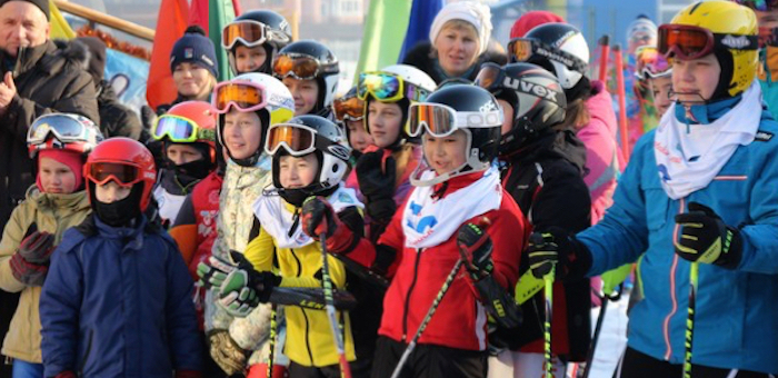 В Горно-Алтайске прошли соревнования по горным лыжам