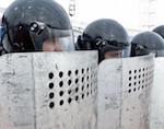 Полицейских научили пресекать массовые беспорядки