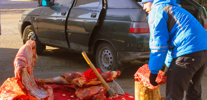 Более 19 тонн мяса продали на сельхозярмарке