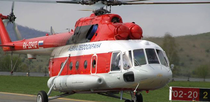 Фотофакт: В Республику Алтай прибыл новый вертолет