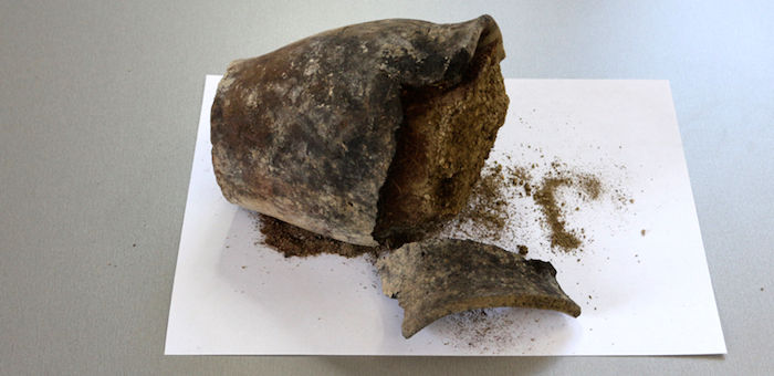 Керамический сосуд гунно-сарматского времени нашли в Курае (фото)