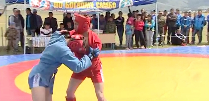 В Улагане прошли соревнования по боевому самбо