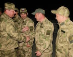 Горно-алтайские собровцы вернулись из Дагестана