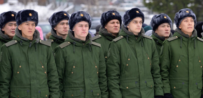 Торжественная отправка призывников прошла в Горно-Алтайске (фото)