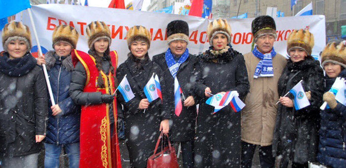 Алтайское землячество в Москве приняло участие в праздновании Дня народного единства (фото)