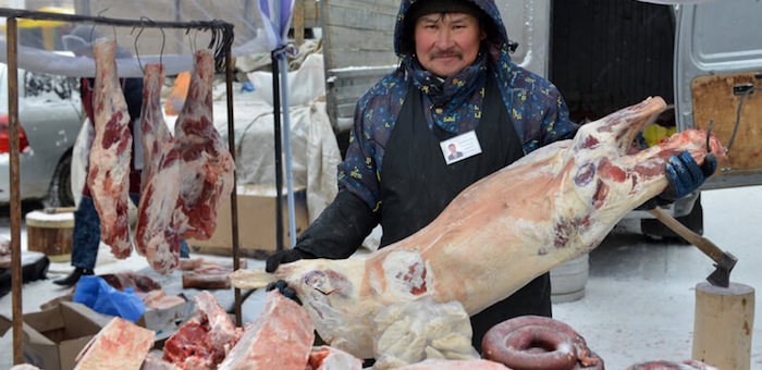 На предновогодней ярмарке продали почти 32 тонны мяса