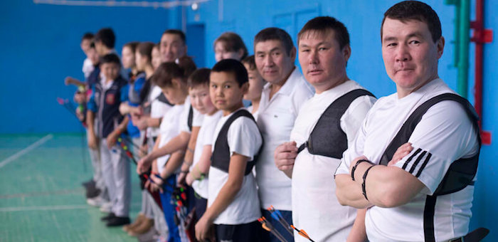 В Республике Алтай прошел новогодний турнир по стрельбе из лука