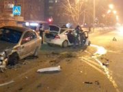 Фотофакт: 20-летний водитель устроил ДТП в районе автовокзала
