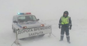 Трассу на Барнаул закрыли из-за метели