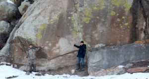 Около Малого Яломана обнаружены самые большие петроглифы на Алтае