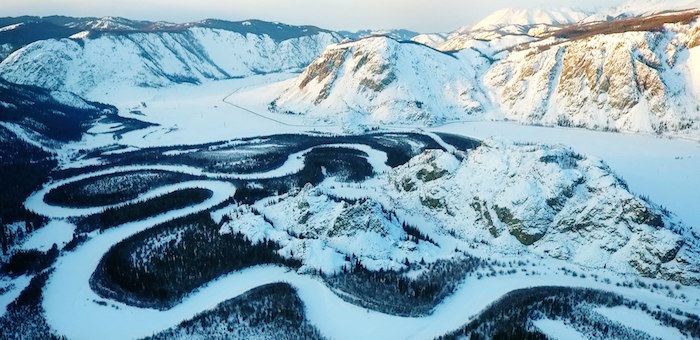 Улаган, Акташ, Тобелер и алтайские реки с высоты птичьего полета – уникальные фото и видеокадры