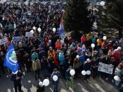 Сотни людей пришли на митинг «Вместе против террора» (фото)
