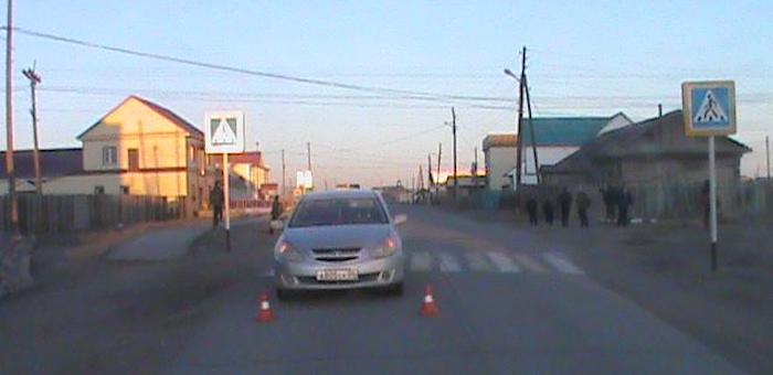 В Кош-Агаче на «зебре» сбили ребенка