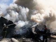 В Каясе из-за включенного в сеть зарядного устройства произошел крупный пожар (видео)