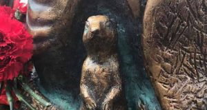 Памятник суслику установили близ Бичикту-Боома