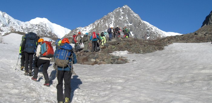 Спасателей обеспокоил «Бессмертный полк» в горах Алтая