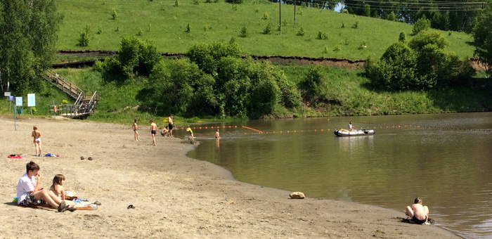 Купальный сезон открыли в Горно-Алтайске
