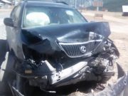 Женщина на «Лексусе» попала в аварию в Акташе