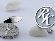 Запонки с инициалами – оригинальный подарок для мужчины