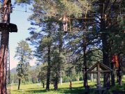 Ребенок упал с шестиметровой высоты на трассе веревочного парка в Манжероке