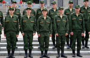 В Парке Победы состоялась торжественная отправка призывников в армию