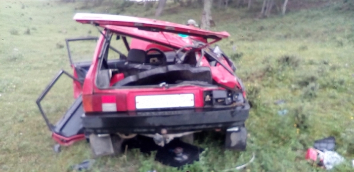 Три человека попали в больницу после аварии в Онгудайском районе