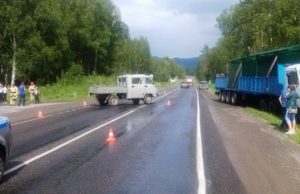 Четыре автомобиля столкнулись в Майминском районе