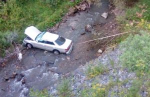 Пьяные водители без прав устроили две автоаварии