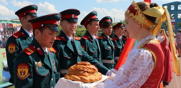 Горно-алтайские казаки приняли участие в Слете казачьей молодежи Сибири