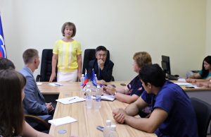 Законодатели встретились с активистами «Молодой гвардии»