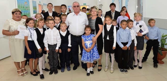 Аносинская школа вновь отстроена после пожара