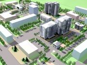 В центре Горно-Алтайска построят шесть многоэтажек, спортзал и детский сад