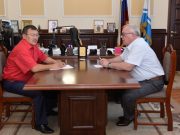 Александр Бердников и Эжер Челоков обсудили вопросы развития бизнеса