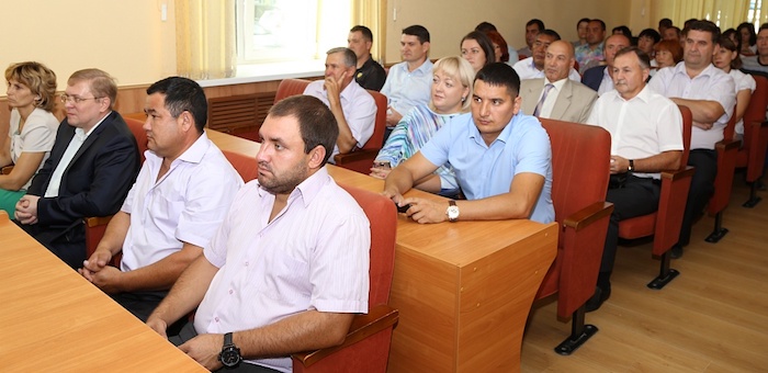 В мэрии состоялось чествование строителей