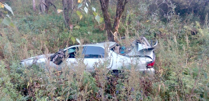 В Майминском районе в результате ДТП погиб водитель Toyota Cresta