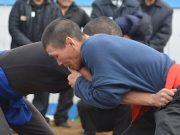 В колонии прошли соревнования по национальным видам спорта