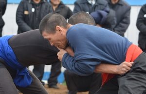 В колонии прошли соревнования по национальным видам спорта