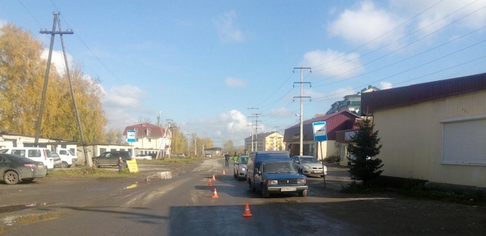 В Майме из-за невнимательного водителя пострадал трехлетний пешеход