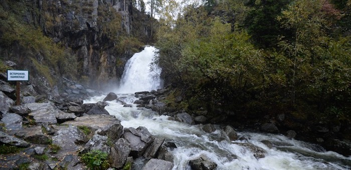 Осенняя прогулка до водопада Корбу. Фотозарисовка