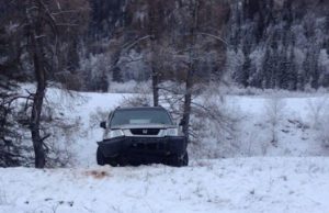 Honda CR-V улетела в кювет, две женщины оказались в больнице