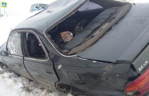 ДТП в Сугуле: женщина за рулем въехала в опору ЛЭП