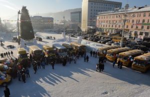 14 школ получили новые автобусы