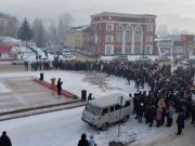 Митинг в честь Чорос-Гуркина прошел в Горно-Алтайске