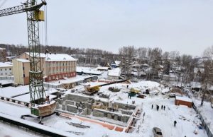 Строительство Майминской ЦРБ идет полным ходом
