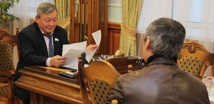 Спикер Госсобрания провел прием граждан по личным вопросам