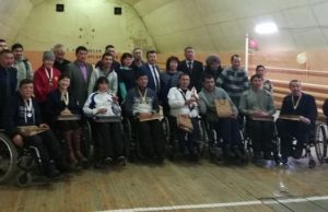 В Акташе прошли соревнования среди инвалидов по настольному теннису