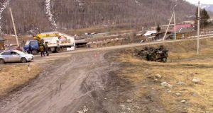 Житель Черги опрокинул грузовик в кювет и сбежал с места ДТП