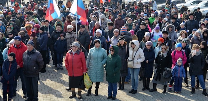В Горно-Алтайске прошел митинг-концерт, посвященный годовщине «крымской весны»