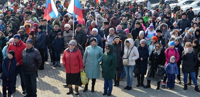 В Горно-Алтайске прошел митинг-концерт, посвященный годовщине «крымской весны»